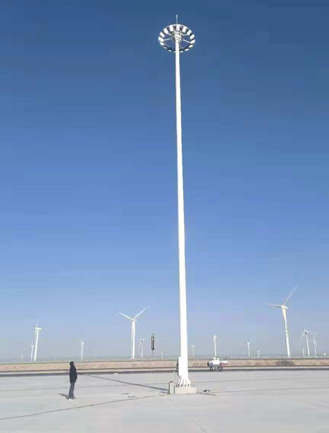 瓜州高速路服务区向阳街道高杆灯项目