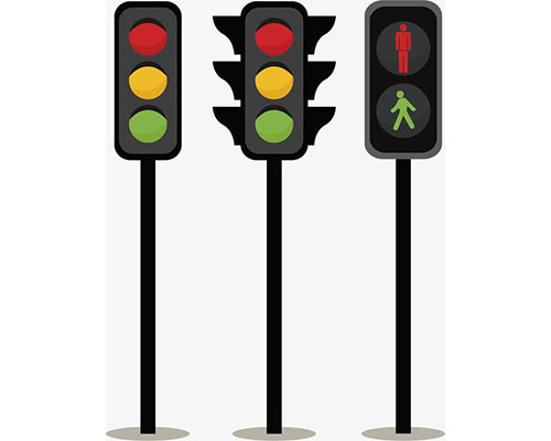 向阳街道信号灯