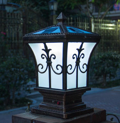 向阳街道柱头灯