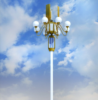 向阳街道中华灯