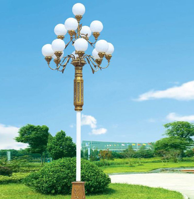 向阳街道中华灯