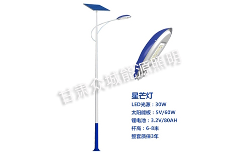 向阳街道太阳能路灯核心技术参数解读